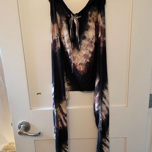 One Teaspoon tie dye harem pants